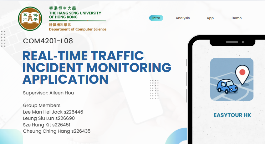 EasyTour HK (Final Year Project)